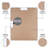 Aniyiah Metal Flat Wall Mirror