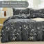 Polyester Floral Duvet Cover Set with Pillowcases Included