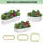 Raised Garden Bed,Galvanized Raised Bed,Garden Boxes Outdoor,Open-Ended Base Galvanized Planter,Planter Raised Boxes,Metal Garden Box for Vegetables, Flowers,Rubber Edge, Planter Garden Boxes Outdoor-278879766-278879767