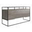 Arreonna 139.7Cm W Rectangle Computer Desk with Cabinet-821085847