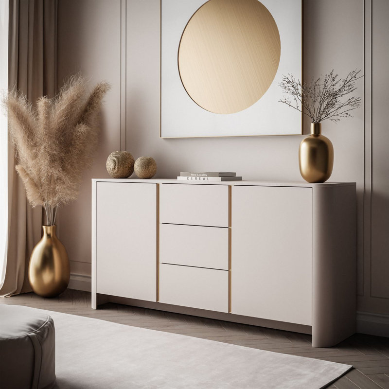168cm Sideboard, Cashmere