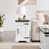 Plateau noir / base blanche