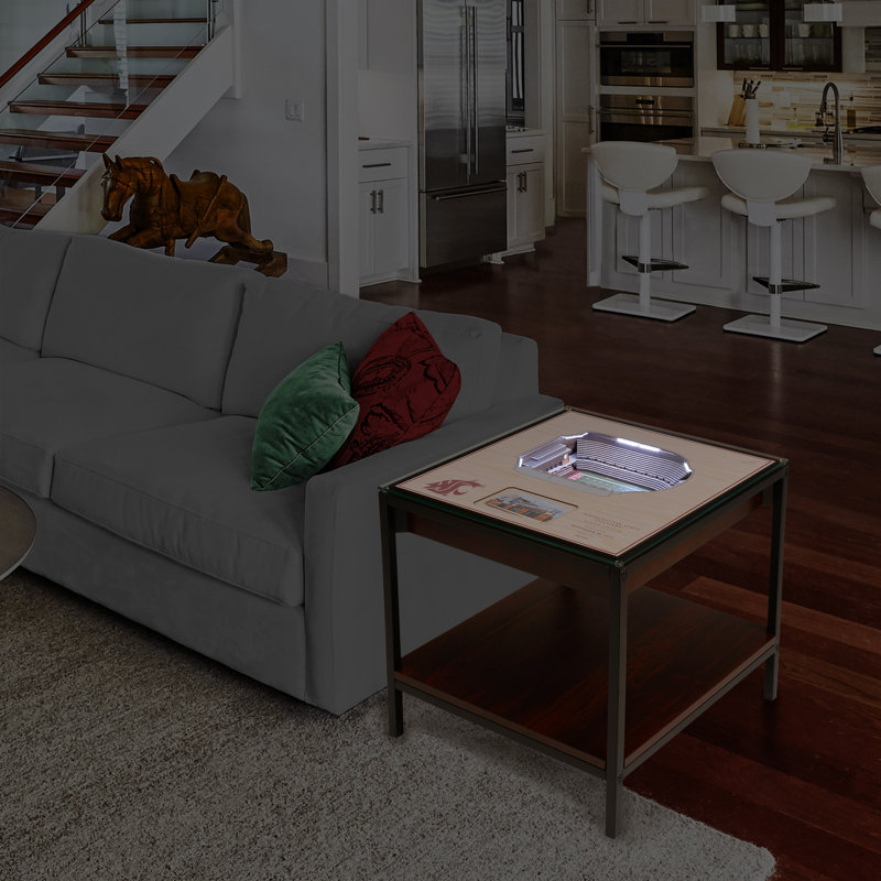 Top End Table with Storage, Washington State Cougars