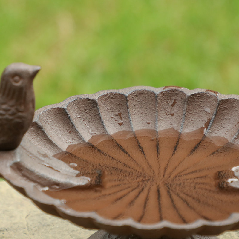 Metal Birdbath