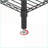 Heavy Duty Garment Rack with 8 Adjustable Shelves &amp; 5 Rods, Freestanding Closet Organizer | Black | Metal