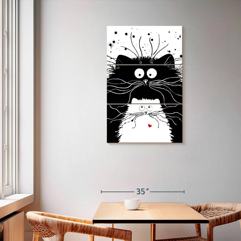 Brampt You're Purrfect, 57'' H x 36'' W