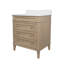 Ensemble de meuble-lavabo simple 30 po Francfort-1830091649-1830091648