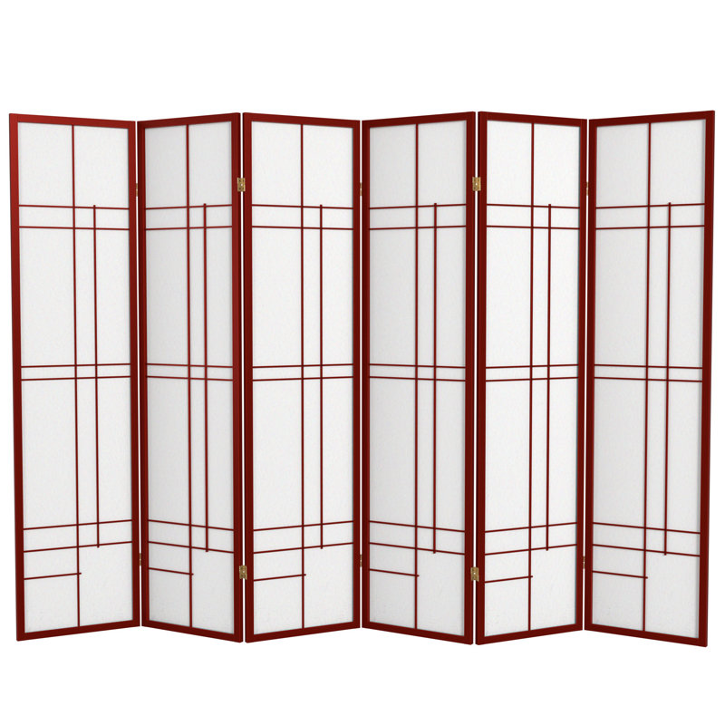 Cloison pliante Clara, Bois de rose, 6