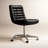 Delmy Genuine Leather Task Chair-113309238
