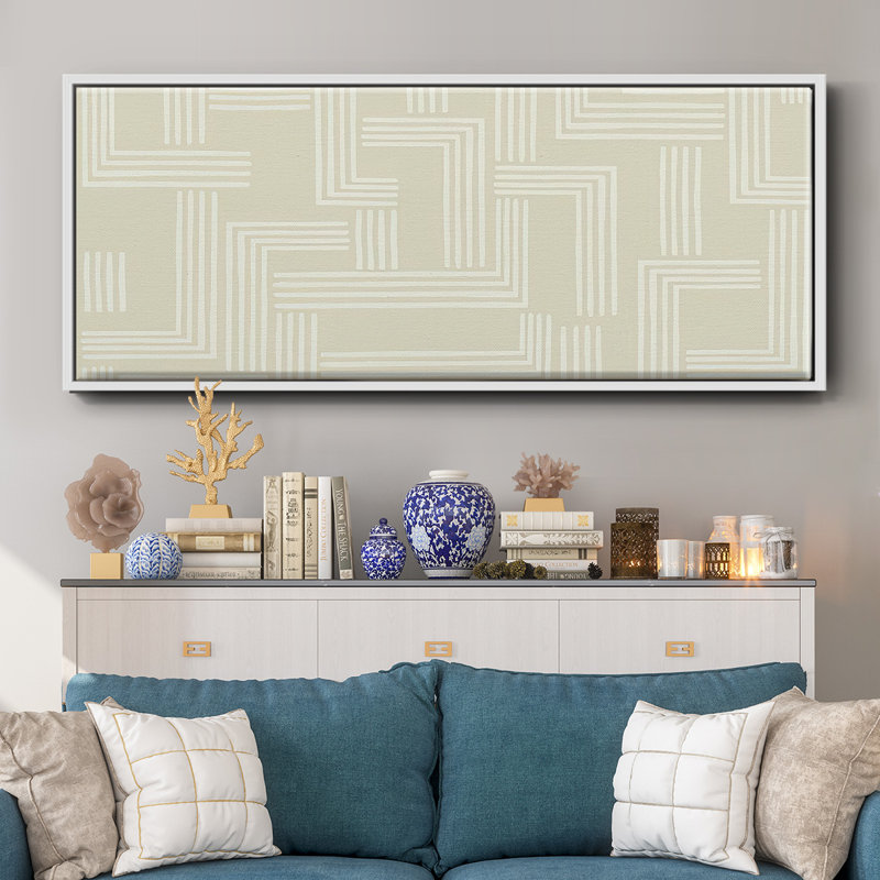 Roll Crossing III- Framed Canvas