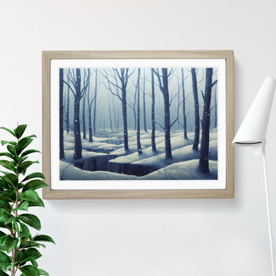 XH1022-10196X Winter Forest Vol.3 - Single Picture Frame Painting