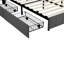 Andros Upholstered Double (4'6) Bed Frame-639011365