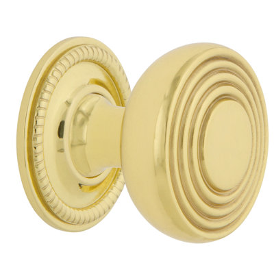 Deco 1 3/8" Diameter Round Knob