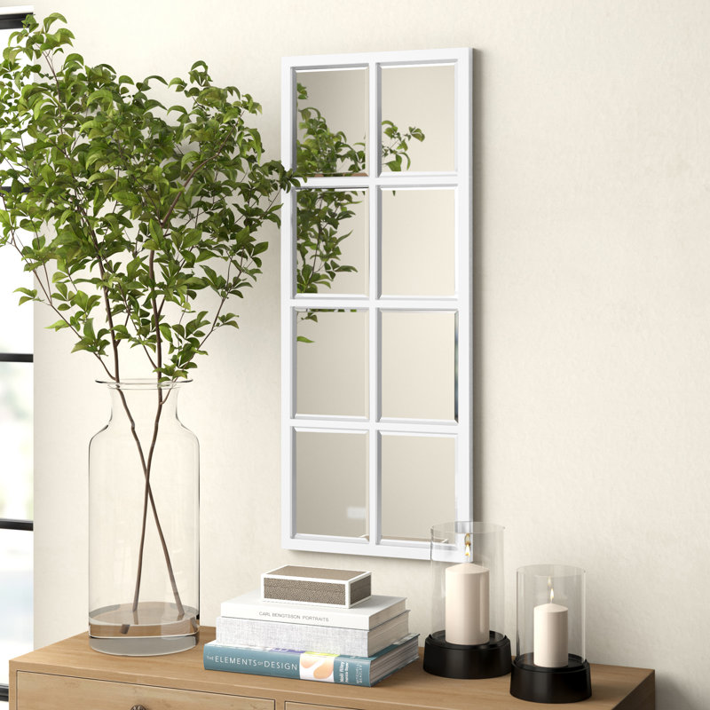 Swanley Mirror, White