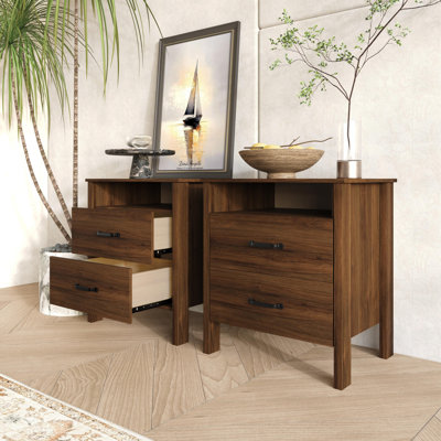 Alamosa 2 Drawer Nightstand (Set Of 2)