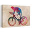«Vibrant Cycling Racer», art mural contemporain-129474706