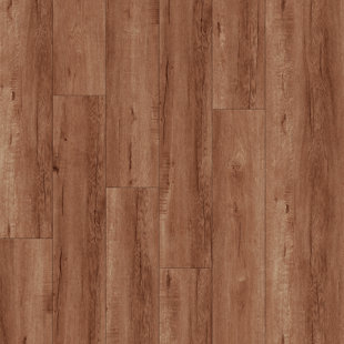 ECOSTYLE 7.2" X 48" Waterproof SPC Flooring, 6.5Mm Thick Click-Lock Vinyl Planks, Scratch Resistant, For Living Room/Bedroom