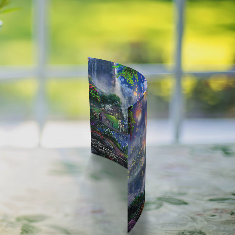 Imprimé acrylique incurvé Disney Raiponce