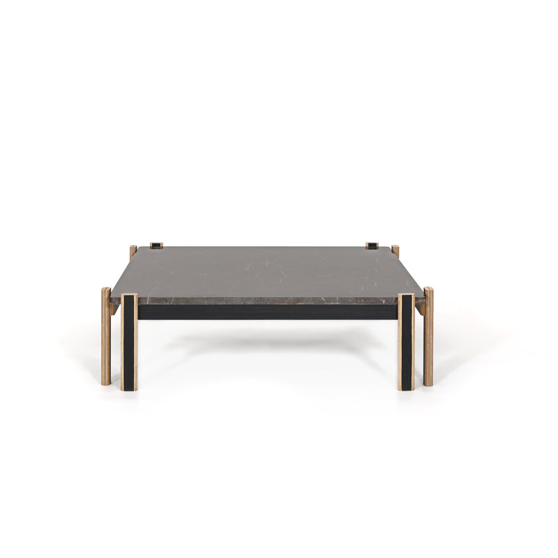 Pirwi Marble Coffee Table, Gray