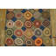 Wool Geometric Area Rug in Multicolored