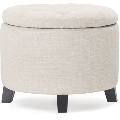 Repose-pieds avec rangement Bennett ClickDecor