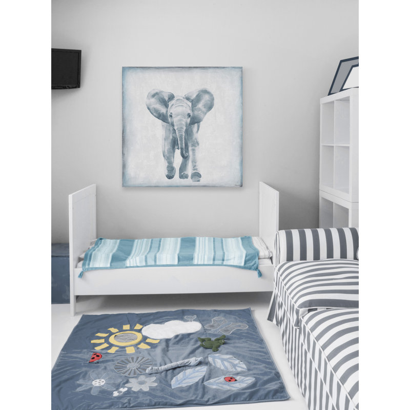 Breccia 1 Piece Painting on Canvas, 66cm H x 66cm W x 3.81cm D
