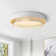 Nordic Minimalist Round LED Hollow Flush Mount Ceiling Light