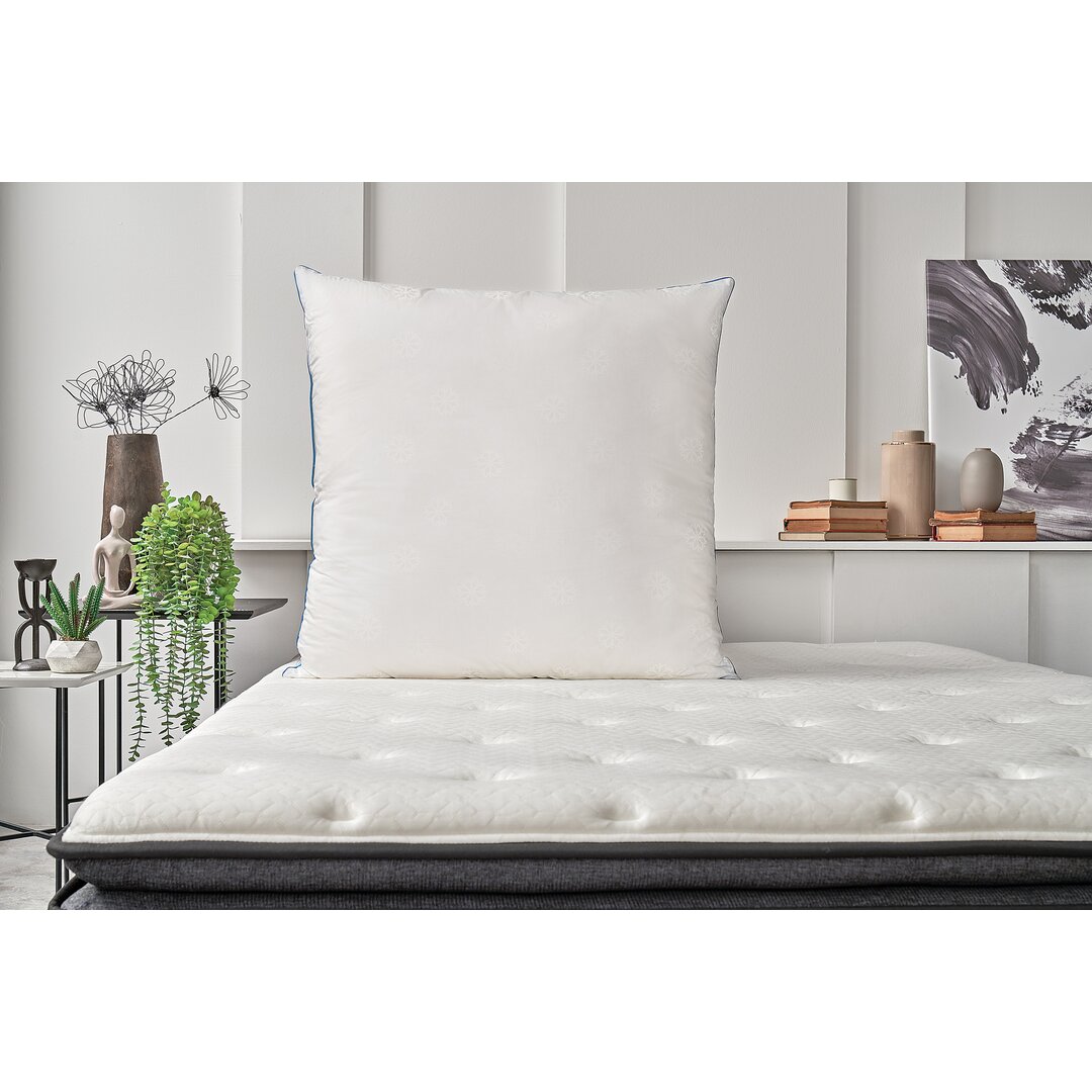 Yatas Bedding, Dacron Climarelle Cool Kopfkissen, Bezug  aus 100% Baumwolle, für Hausstauballergiker