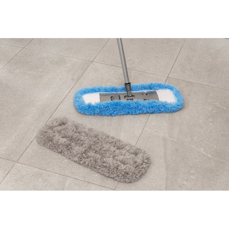 2 Piece Microfibre Flat Dusting Mop Set