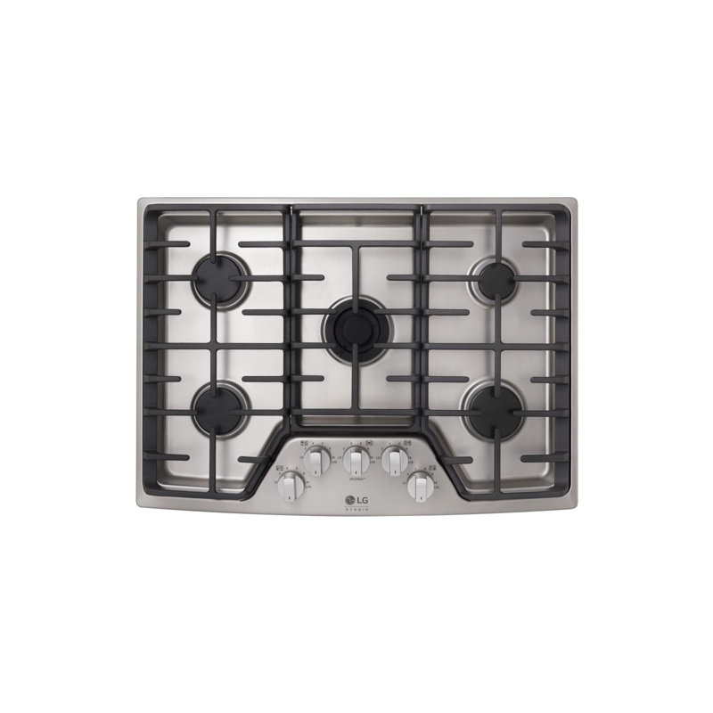 30" Natural Gas Cooktop with 5 Burners