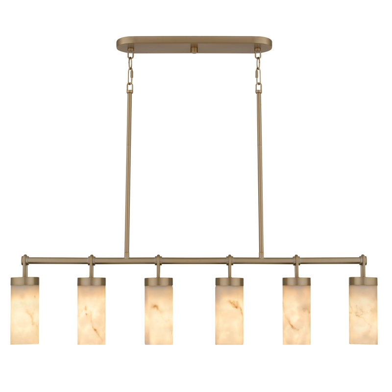 Gianna 6-Light Bronze Gold Island Light