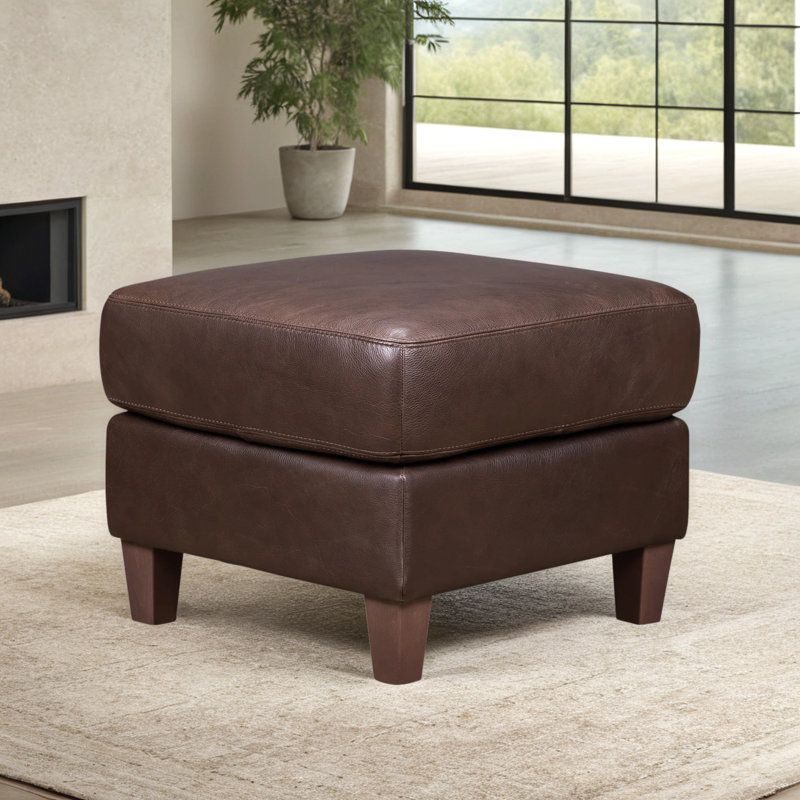 Palermo Ottoman in Junea Mahogany, Junea Mahogany