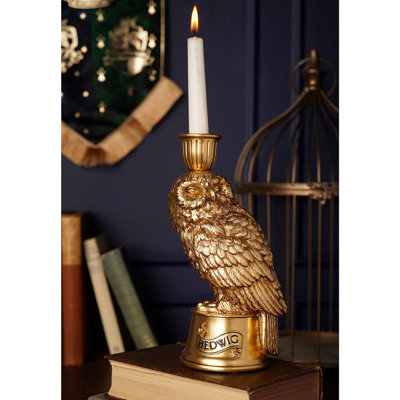 23 cm H Resin Candlestick