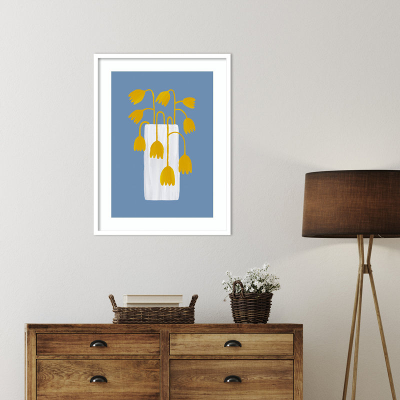 Vase rétro par Orara Studio, Blanc, H 33 po x l 25 po x P 1 po