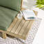 Temmy Solid Wood 6 Seater Garden Sofa Set & Coffee Table - Outdoor Patio Lounge for Modern Garden-123180998