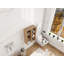 Ensemble de tablettes de rangement murales 12 pouces * 2 pour petite salle de bain, bureau, salle de rangement-1012408743