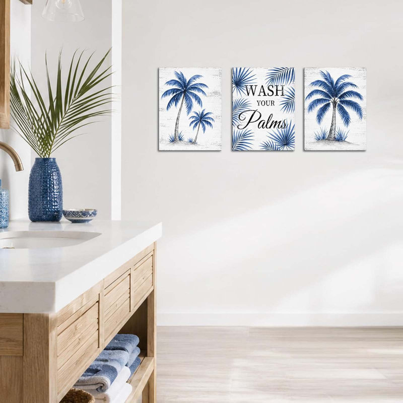 3 Piece Wrapped Canvas Wall Art