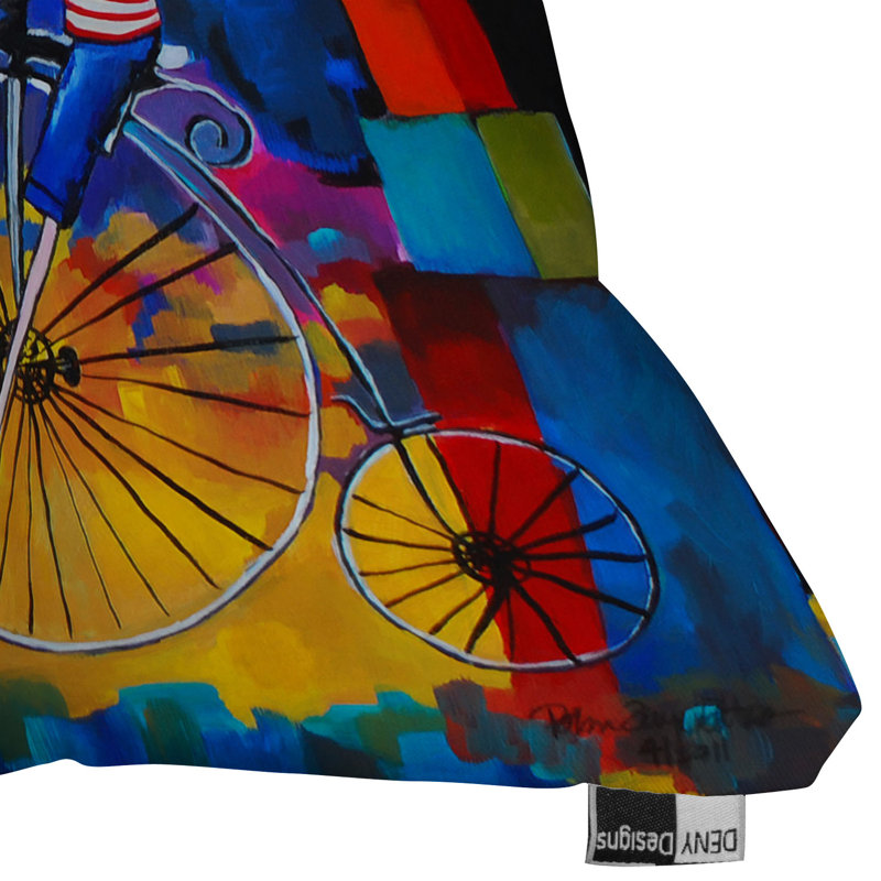 Out of Bounds Throw Pillow, 16" x 16"