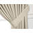 Muskell Cotton Blend Semi Sheer Curtain Pair-1153310322-1153310321