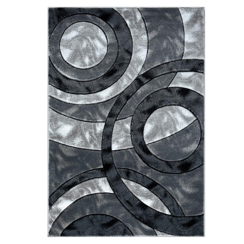 Clinesha Abstract Area Rug, Rectangle 200 x 290 cm