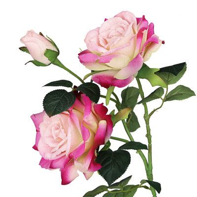 Fleur artificielle rose