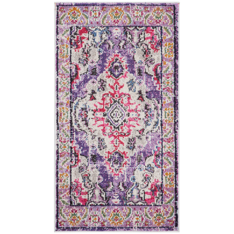 Damaris Oriental Area Rug, Rectangle 66 x 122cm