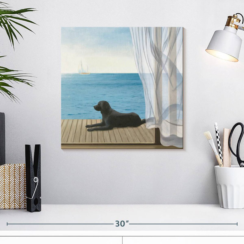 Brampt Coastal Blue Breeze I, H 16 po x l 16 po