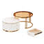 Table basse gigognes 2 tiroirs Modern Modern
