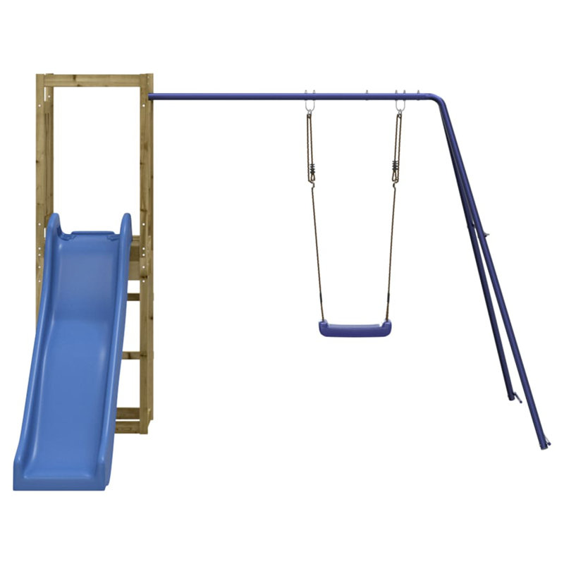 Garay Freeport Park Swing Set with, Green