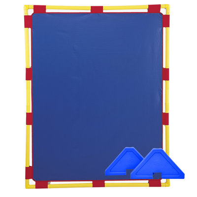 Panneau de jeu grand écran - vert avec pieds