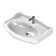 CeraStyle By Nameeks 21.06'' Glossy White Ceramic Rectangular Bathroom Sink with Overflow
