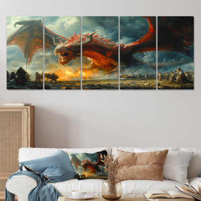 Sotelo - Dragons Wall Art Set