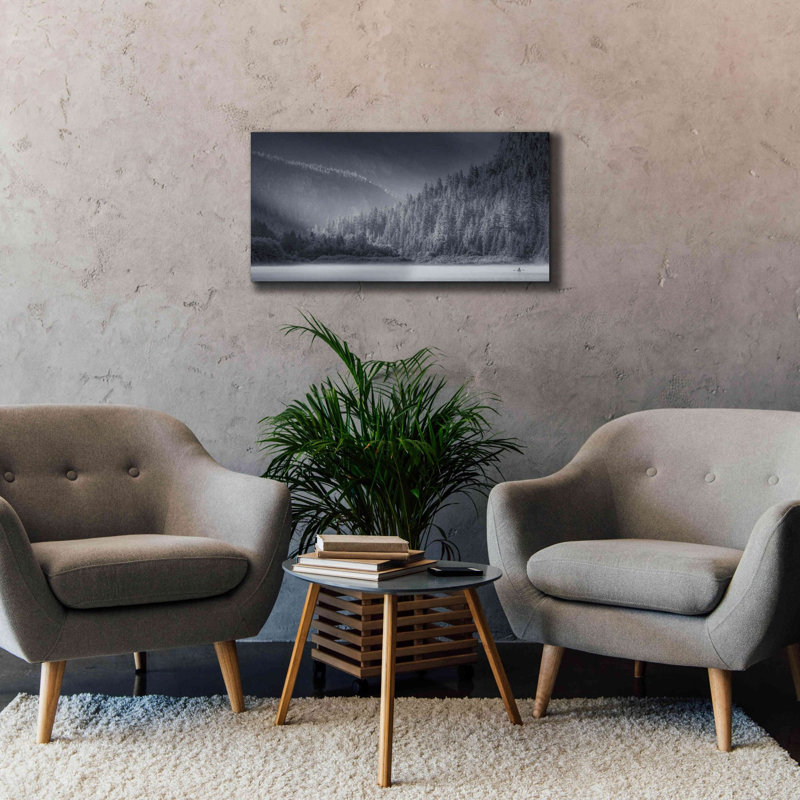 «Serene Paddle Ii» par Don Schwartz, estampe numérique sur toile, H 20 po x l 40 po x P 1,5 po