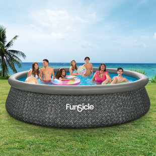 Funsicle QuickSet Ring Top Above Ground Swimming Pool